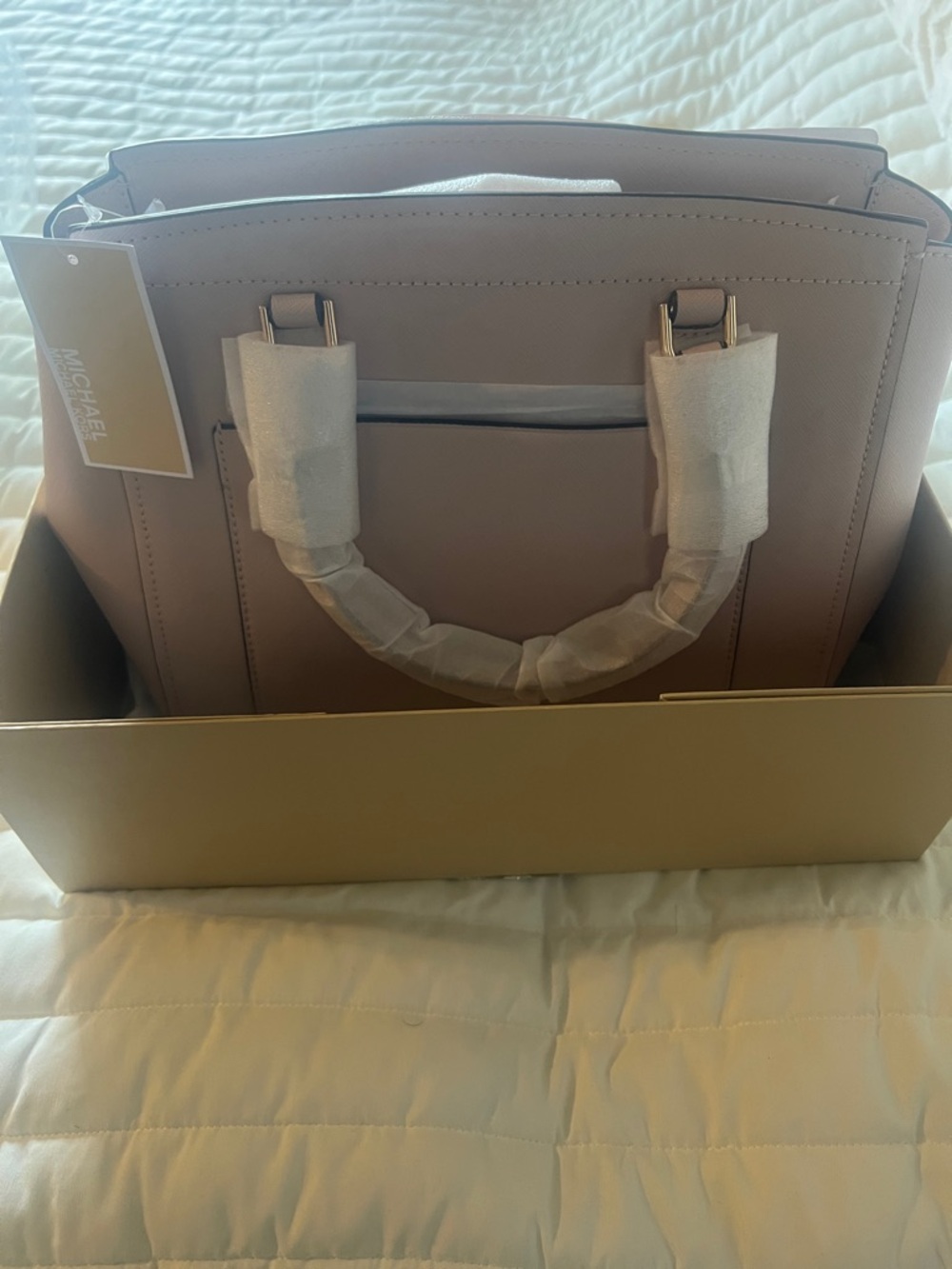 Michael Kors Satchel in Blush